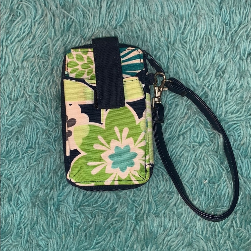 Thirty One patterned wristlet